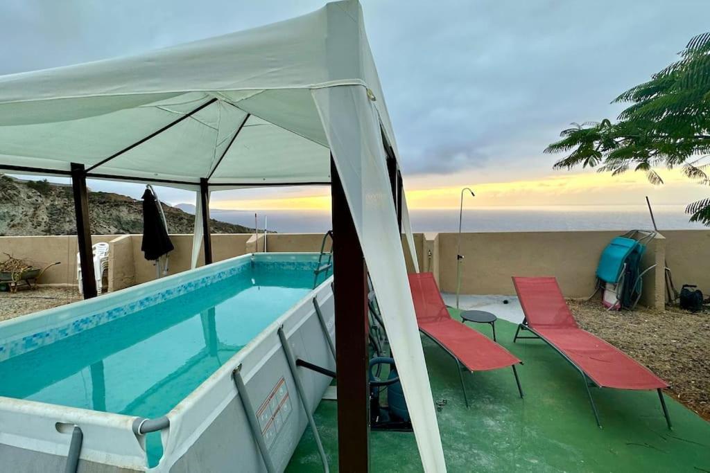 Peaceful Oasis With Magical Sea Views And A Pool Santa Cruz de Tenerife Exterior foto